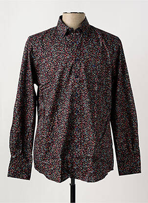 Chemise manches longues coupe cintrée noir FYNCH-HATTON homme