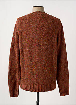 Pull stretch manches longues orange FYNCH-HATTON homme