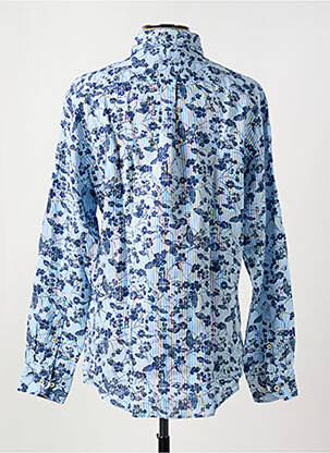 Chemise manches longues coupe cintrée bleu FYNCH-HATTON homme