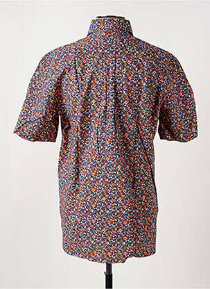 Chemise manches courtes poches bleu EDEN PARK homme