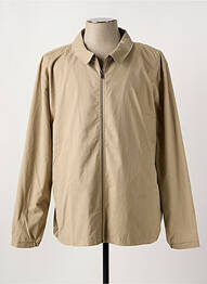 Veste casual fermeture boutonnée sur le devant beige EDEN PARK homme