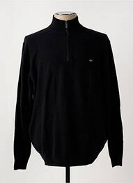 Pull stretch manches longues noir FYNCH-HATTON homme
