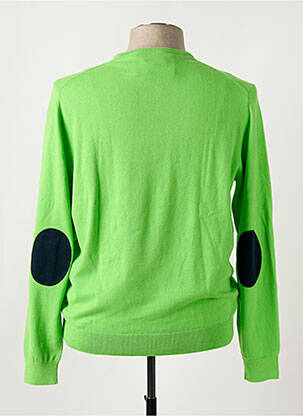 Pull stretch manches longues vert VICOMTE ARTHUR homme