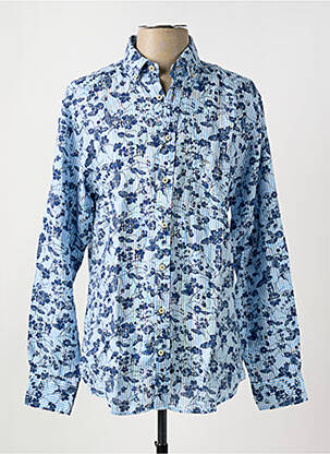 Chemise manches longues bleu FYNCH-HATTON pour homme