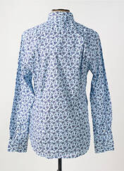 Chemise manches longues bleu VICOMTE ARTHUR pour homme seconde vue