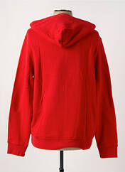 Sweat-shirt à capuche rouge VICOMTE ARTHUR pour homme seconde vue