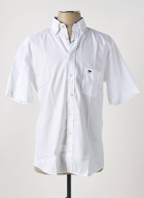 Chemise manches courtes blanc FYNCH-HATTON pour homme