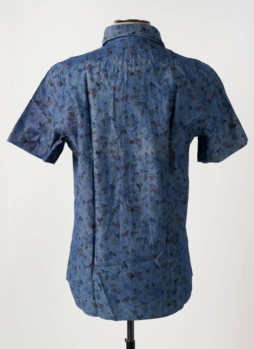 Chemise manches courtes bleu EDEN PARK pour homme