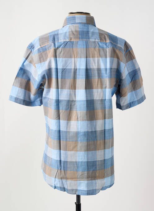 Chemise manches courtes bleu FYNCH-HATTON pour homme