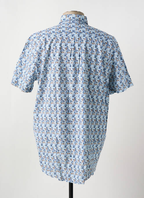 Chemise manches courtes bleu FYNCH-HATTON pour homme