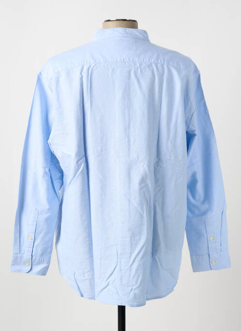 Chemise manches longues bleu BARBOUR pour homme