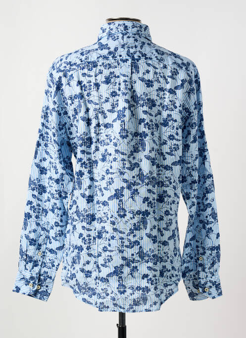 Chemise manches longues bleu FYNCH-HATTON pour homme