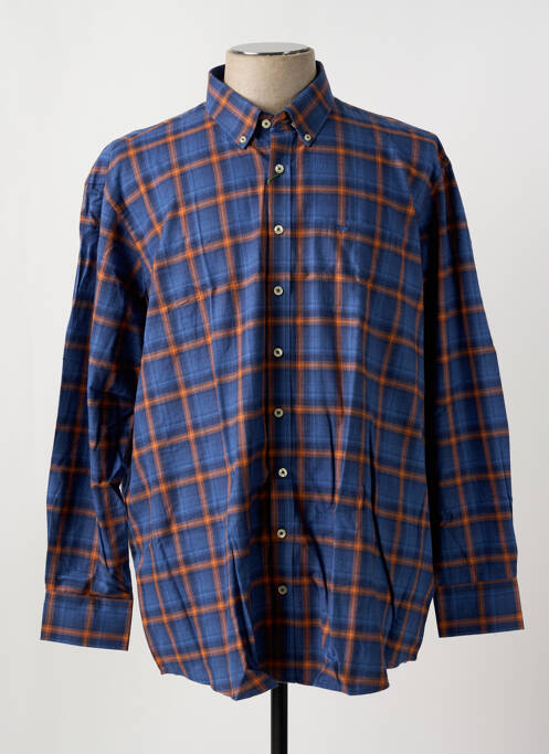 Chemise manches longues bleu FYNCH-HATTON homme