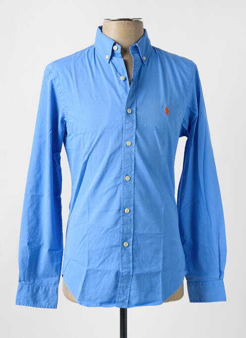 Chemise manches longues bleu RALPH LAUREN pour homme