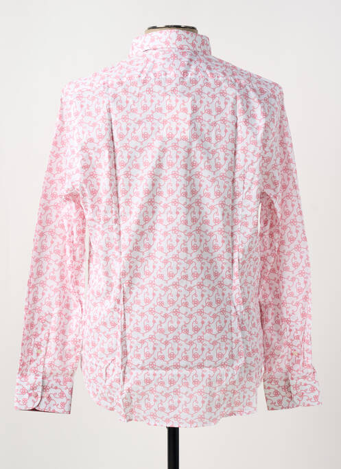 Chemise manches longues rose VICOMTE ARTHUR pour homme