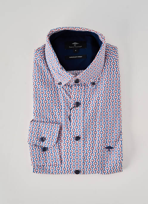 Chemise manches longues imprimé fantaisie blanc FYNCH-HATTON homme