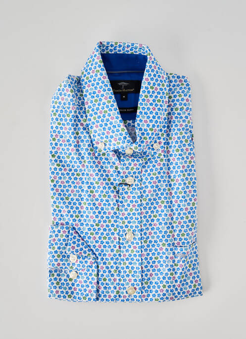 Chemise manches longues bleu FYNCH-HATTON homme