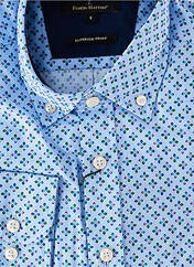 Chemise manches longues bleu FYNCH-HATTON homme seconde vue