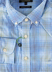 Chemise manches longues bleu FYNCH-HATTON homme seconde vue