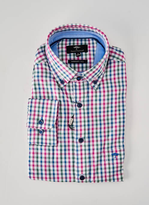Chemise manches longues coupe droite blanc FYNCH-HATTON homme
