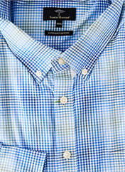 Chemise manches longues bleu FYNCH-HATTON homme seconde vue