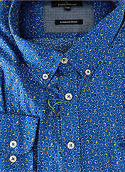 Chemise manches longues bleu FYNCH-HATTON homme seconde vue