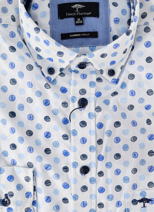 Chemise manches longues blanc FYNCH-HATTON homme