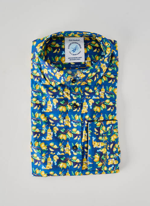 Chemise manches longues bleu A FISH NAMED FRED homme
