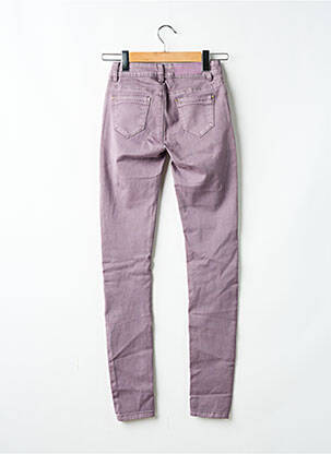 Pantalon slim stretch taille normale violet R.DISPLAY femme