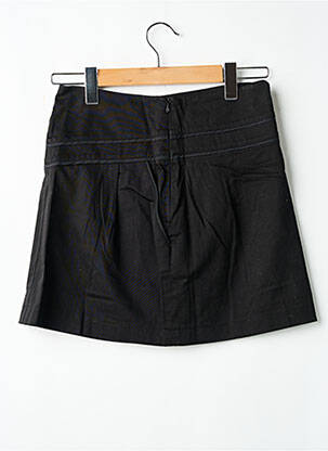 Jupe courte coupe droite noir NAF NAF femme