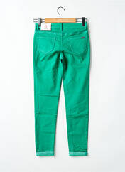 Pantalon slim vert MORGAN pour femme seconde vue