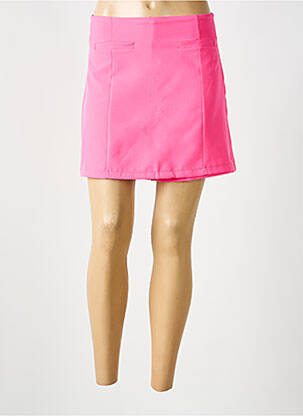 Jupe short rose COPPEROSE pour femme