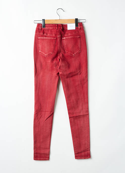 Jeans skinny rouge VILA pour femme