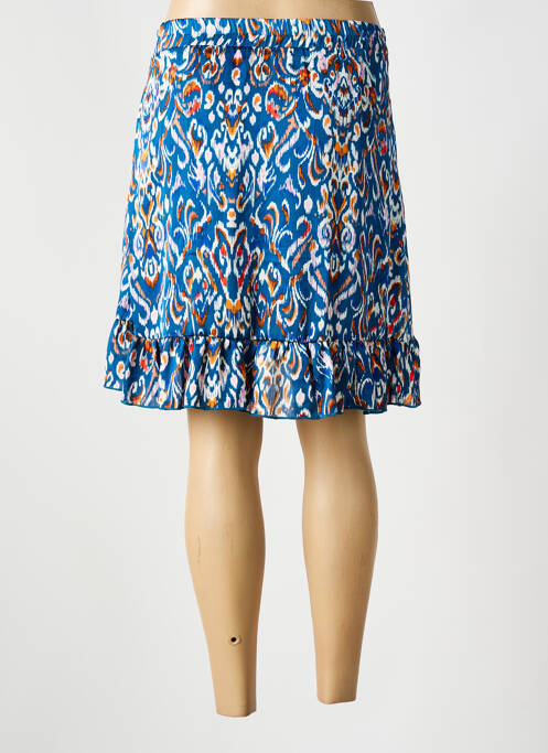Jupe courte bleu IN APRIL 1986 femme