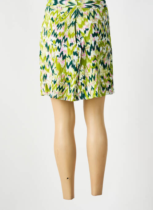 Jupe courte vert VILA pour femme