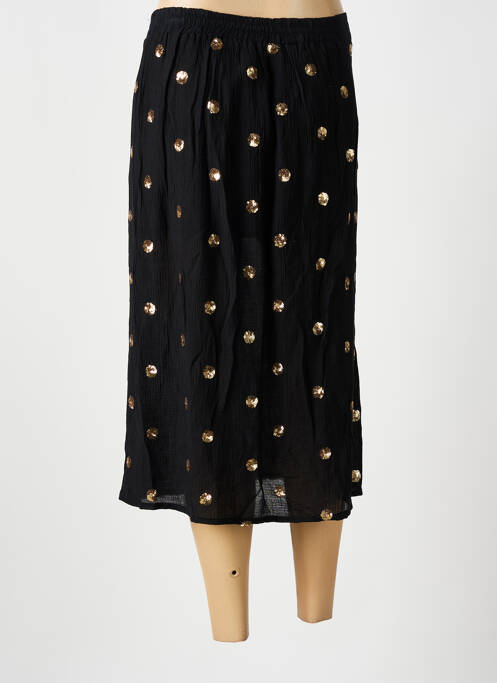 Jupe mi-longue noir IN APRIL 1986 pour femme