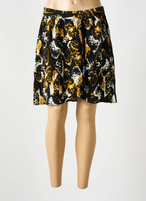 Jupe mi-longue noir VILA pour femme