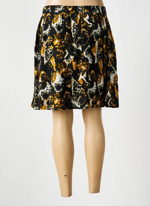 Jupe mi-longue noir VILA pour femme