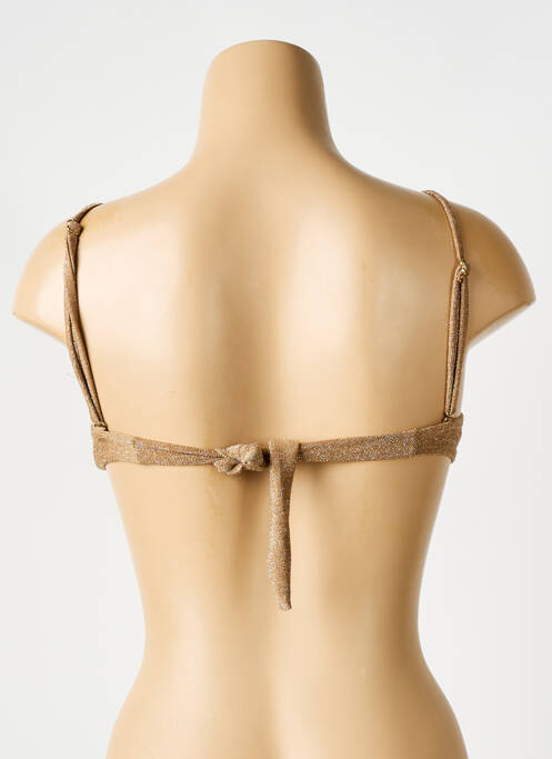 Haut de maillot de bain marron MOLLY BRACKEN pour femme