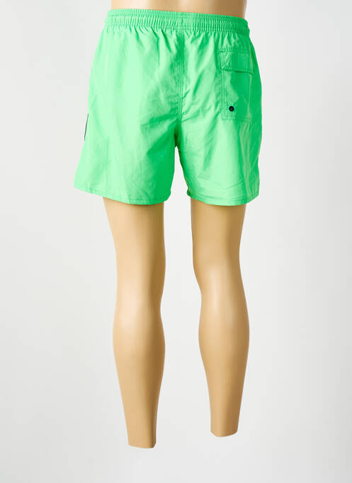 Short de bain vert BENSON & CHERRY pour homme