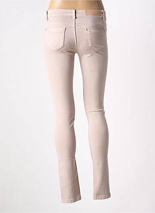 Jeans skinny poches beige R.DISPLAY femme