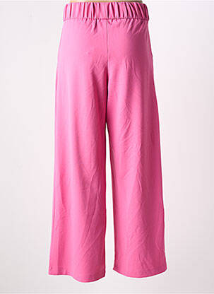 Pantalon large tissage crêpe taille normale rose JACQUELINE DE YONG femme