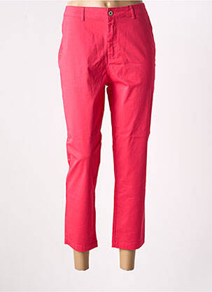 Pantalon 7/8 rouge SARAH JOHN pour femme