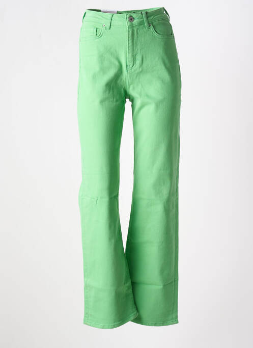 Jeans coupe large vert PIECES femme