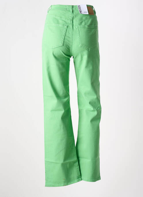 Jeans coupe large vert PIECES femme