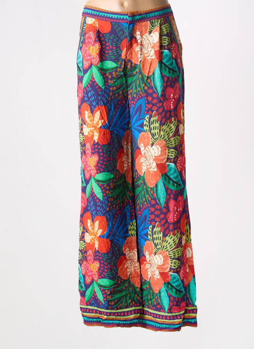 Pantalon large bleu LA PETITE ETOILE pour femme