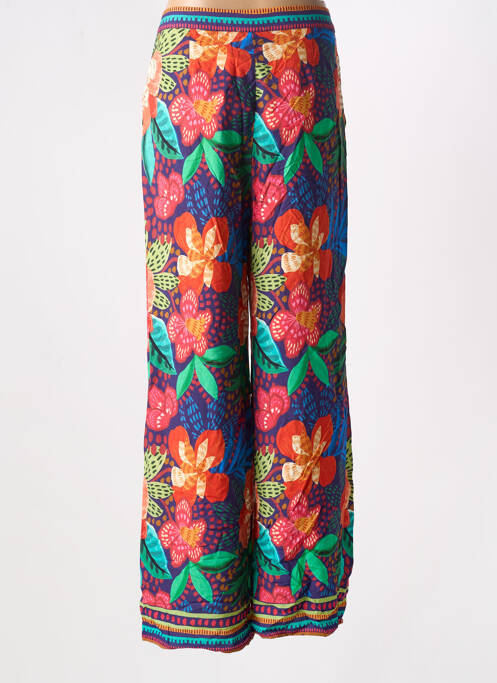 Pantalon large bleu LA PETITE ETOILE pour femme