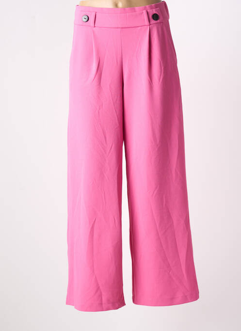 Pantalon large rose JACQUELINE DE YONG pour femme