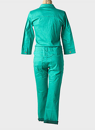 Combi-pantalon coupe cintrée manches longues vert VILA femme