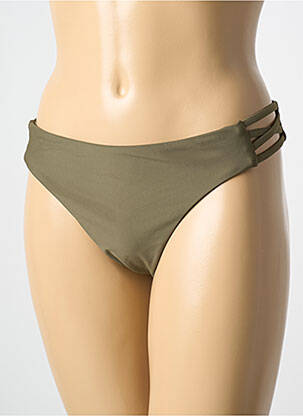 Bas de maillot de bain culotte culotte vert MOLLY BRACKEN femme